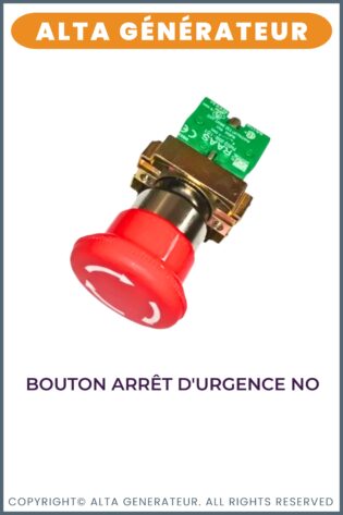 Bouton d’arrêt d’urgence NO