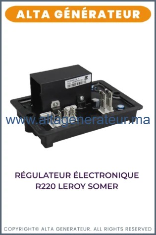 Régulateur électronique R220 Leroy Somer