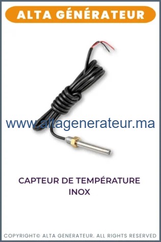 capteur temperature inox industriel